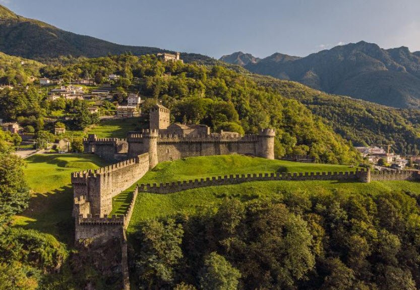 Castello di Montebello, Bellinzona, Switzerland, Switzerland
